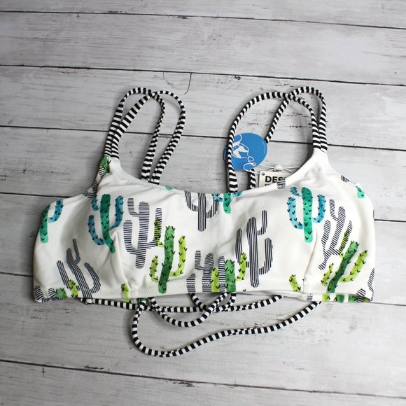 Cupshe Women's Swim Top High Waist Bikini Bottoms Size XL Swimsuit 2 Pc - Picture 4 of 9